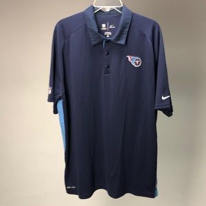 Tennessee Titans Nike dry-fit Polo XL